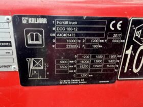 2017 kalmar DCG160-12 for Sale full