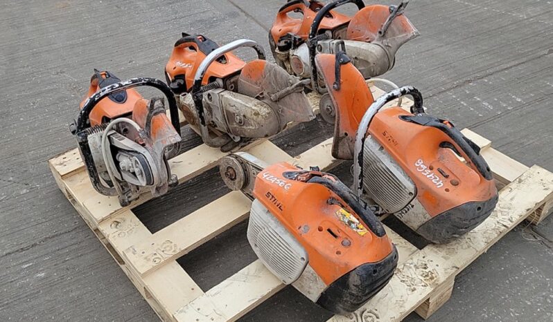 Stihl Petrol Quick Cut Saw (5 of) Asphalt / Concrete Equipment For Auction: Leeds – 23rd, 24th, 25th, 26th October @ 08:00am full