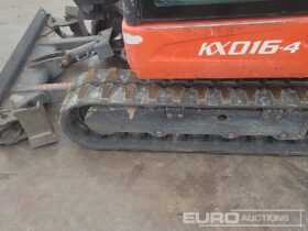 2018 Kubota KX016-4 Mini Excavators For Auction: Leeds – 23rd, 24th, 25th, 26th October @ 08:00am full