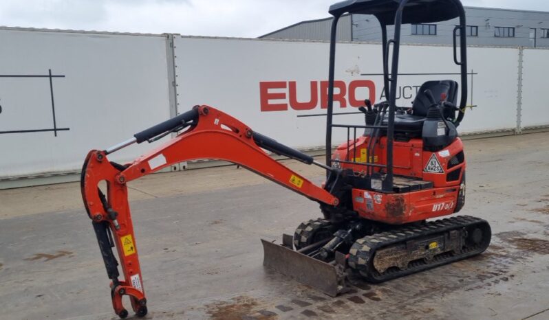 2019 Kubota U17-3A Mini Excavators For Auction: Leeds – 23rd, 24th, 25th, 26th October @ 08:00am