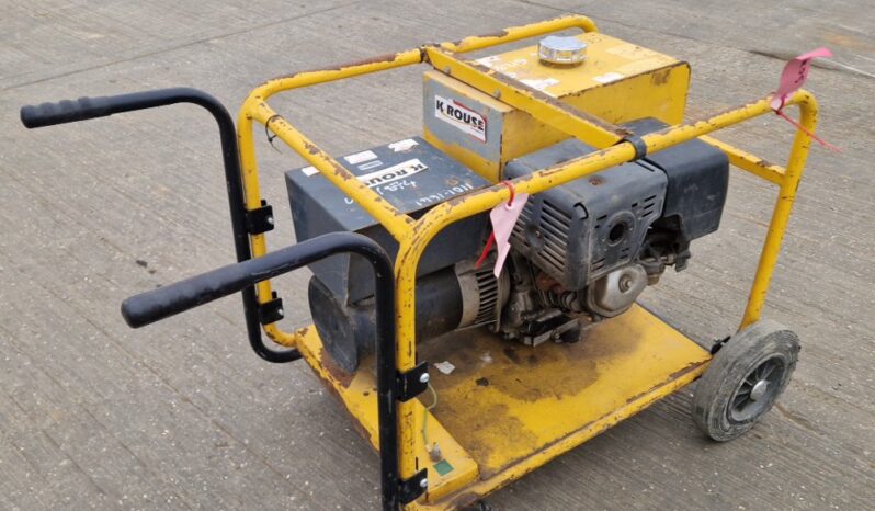 2011 Harrington 5kVA Generator, Petrol Engine Generators For Auction: Leeds – 23rd, 24th, 25th, 26th October @ 08:00am full