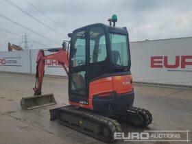 2016 Kubota U27-4 Mini Excavators For Auction: Leeds – 23rd, 24th, 25th, 26th October @ 08:00am full