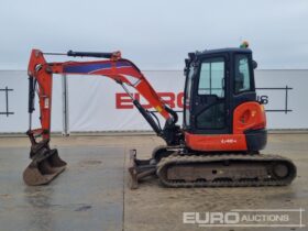 2018 Kubota U48-4 Mini Excavators For Auction: Leeds – 23rd, 24th, 25th, 26th October @ 08:00am full