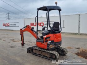 2016 Kubota U17-3A Mini Excavators For Auction: Leeds – 23rd, 24th, 25th, 26th October @ 08:00am full