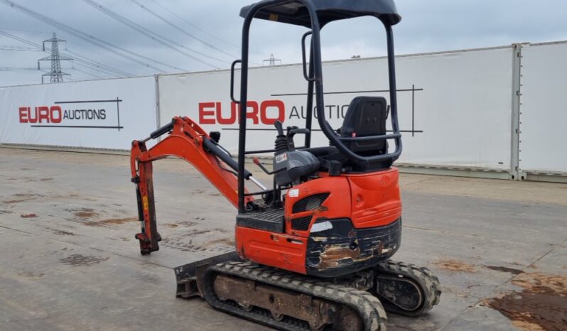 2016 Kubota U17-3A Mini Excavators For Auction: Leeds – 23rd, 24th, 25th, 26th October @ 08:00am full