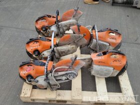 Stihl Petrol Quick Cut Saw (5 of) Asphalt / Concrete Equipment For Auction: Leeds – 23rd, 24th, 25th, 26th October @ 08:00am full