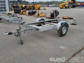 2012 Knott-Avonride 1.8 Ton Single Axle Trailer to suit Bowser/Generator Plant Trailers For Auction: Leeds – 23rd, 24th, 25th, 26th October @ 08:00am