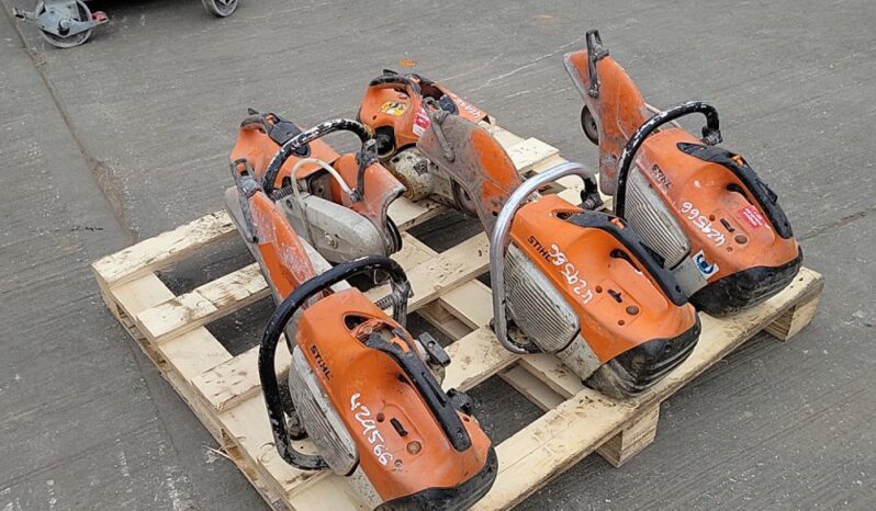 Stihl Petrol Quick Cut Saw (5 of) Asphalt / Concrete Equipment For Auction: Leeds – 23rd, 24th, 25th, 26th October @ 08:00am full