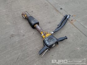 JCB Hydraulic Hand Held Breaker Asphalt / Concrete Equipment For Auction: Leeds – 23rd, 24th, 25th, 26th October @ 08:00am full