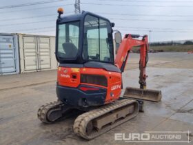 2015 Kubota U27-4 Mini Excavators For Auction: Leeds – 23rd, 24th, 25th, 26th October @ 08:00am full