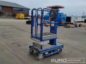 2017 Power Towers Ecolift Manlifts For Auction: Leeds – 23rd, 24th, 25th, 26th October @ 08:00am