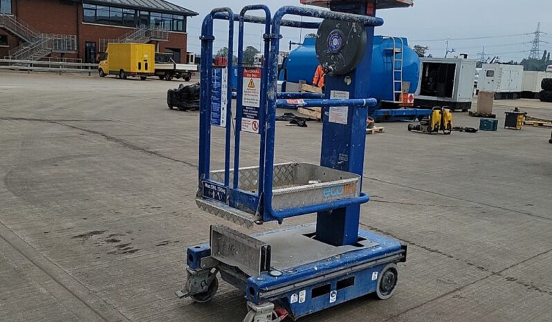 2017 Power Towers Ecolift Manlifts For Auction: Leeds – 23rd, 24th, 25th, 26th October @ 08:00am