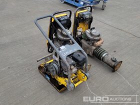 Wacker Neuson Petrol Trench Compator (2 of), Petrol Compaction Plate (Honda Engine) Asphalt / Concrete Equipment For Auction: Leeds – 23rd, 24th, 25th, 26th October @ 08:00am full