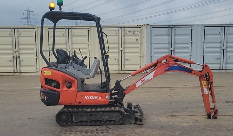 2016 Kubota KX016-4 Mini Excavators For Auction: Leeds – 23rd, 24th, 25th, 26th October @ 08:00am full