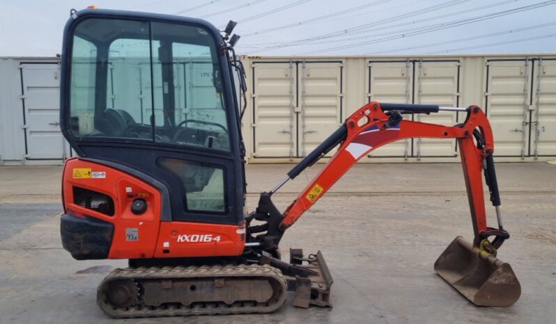 2017 Kubota KX016-4 Mini Excavators For Auction: Leeds – 23rd, 24th, 25th, 26th October @ 08:00am full