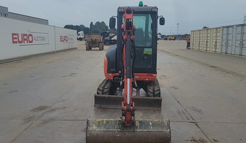 2016 Kubota U27-4 Mini Excavators For Auction: Leeds – 23rd, 24th, 25th, 26th October @ 08:00am full