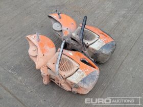 Stihl Petrol Quick Cut Saw (2 of) Asphalt / Concrete Equipment For Auction: Leeds – 23rd, 24th, 25th, 26th October @ 08:00am