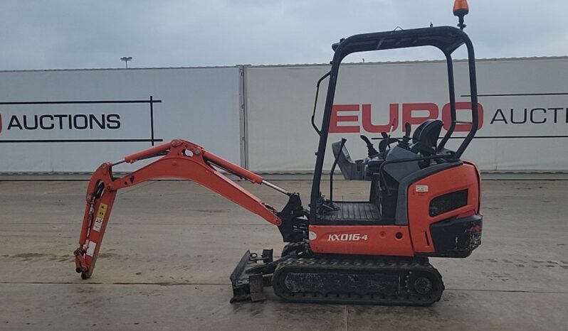 2015 Kubota KX016-4 Mini Excavators For Auction: Leeds – 23rd, 24th, 25th, 26th October @ 08:00am full