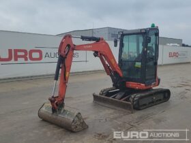 2016 Kubota U27-4 Mini Excavators For Auction: Leeds – 23rd, 24th, 25th, 26th October @ 08:00am