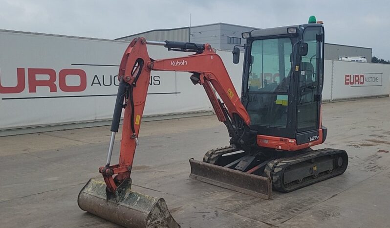 2016 Kubota U27-4 Mini Excavators For Auction: Leeds – 23rd, 24th, 25th, 26th October @ 08:00am