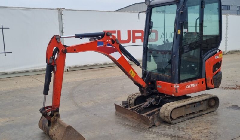 2017 Kubota KX016-4 Mini Excavators For Auction: Leeds – 23rd, 24th, 25th, 26th October @ 08:00am