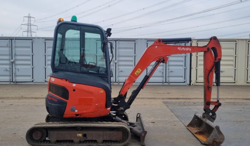 2015 Kubota U27-4 Mini Excavators For Auction: Leeds – 23rd, 24th, 25th, 26th October @ 08:00am full