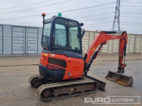 2015 Kubota U27-4 Mini Excavators For Auction: Leeds – 23rd, 24th, 25th, 26th October @ 08:00am full