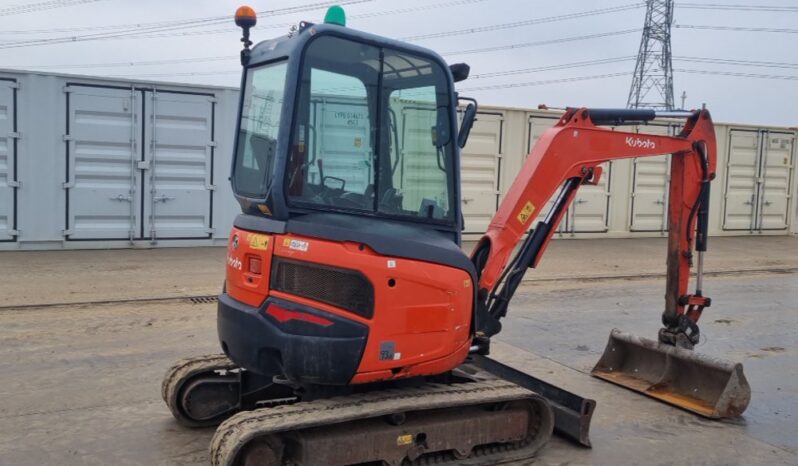 2015 Kubota U27-4 Mini Excavators For Auction: Leeds – 23rd, 24th, 25th, 26th October @ 08:00am full