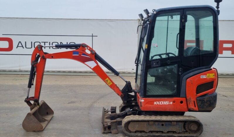 2017 Kubota KX016-4 Mini Excavators For Auction: Leeds – 23rd, 24th, 25th, 26th October @ 08:00am full