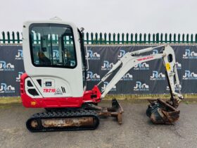 2016 Takeuchi TB216 Excavator full