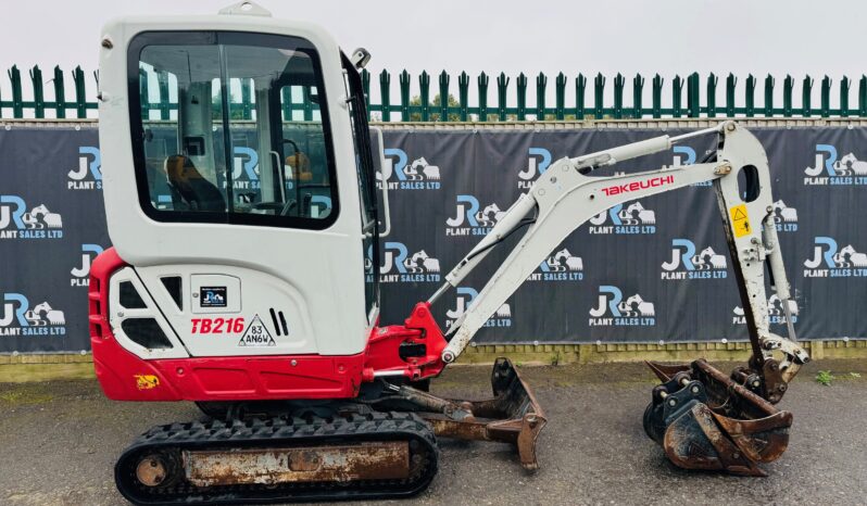 2016 Takeuchi TB216 Excavator full