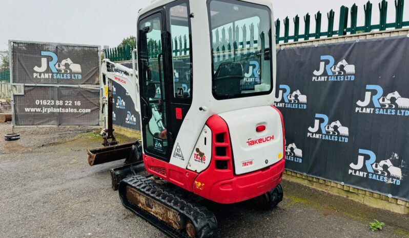 2016 Takeuchi TB216 Excavator full