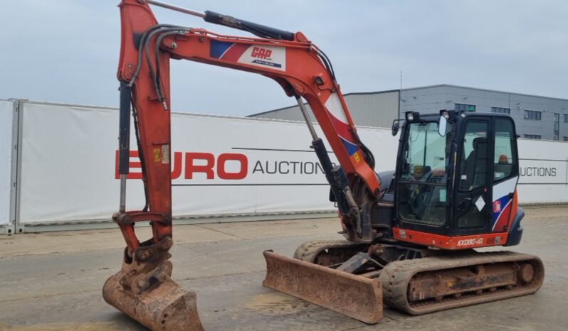 2018 Kubota KX080-4A 6 Ton+ Excavators For Auction: Leeds – 23rd, 24th, 25th, 26th October @ 08:00am