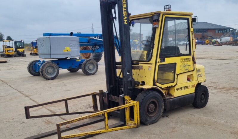 Hyster H2.00XM Forklifts For Auction: Leeds – 23rd, 24th, 25th, 26th October @ 08:00am