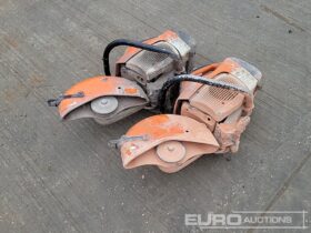 Stihl Petrol Quick Cut Saw (2 of) Asphalt / Concrete Equipment For Auction: Leeds – 23rd, 24th, 25th, 26th October @ 08:00am full