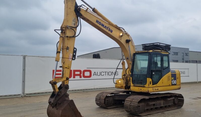 Komatsu PC130-7K 10 Ton+ Excavators For Auction: Leeds – 23rd, 24th, 25th, 26th October @ 08:00am