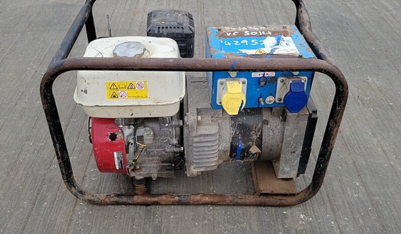 Stephill Petrol Generator, Honda Engine (Spares) Generators For Auction: Leeds – 23rd, 24th, 25th, 26th October @ 08:00am full