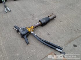 JCB Hydraulic Hand Held Breaker Asphalt / Concrete Equipment For Auction: Leeds – 23rd, 24th, 25th, 26th October @ 08:00am full