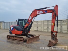 2018 Kubota KX080-4A 6 Ton+ Excavators For Auction: Leeds – 23rd, 24th, 25th, 26th October @ 08:00am full