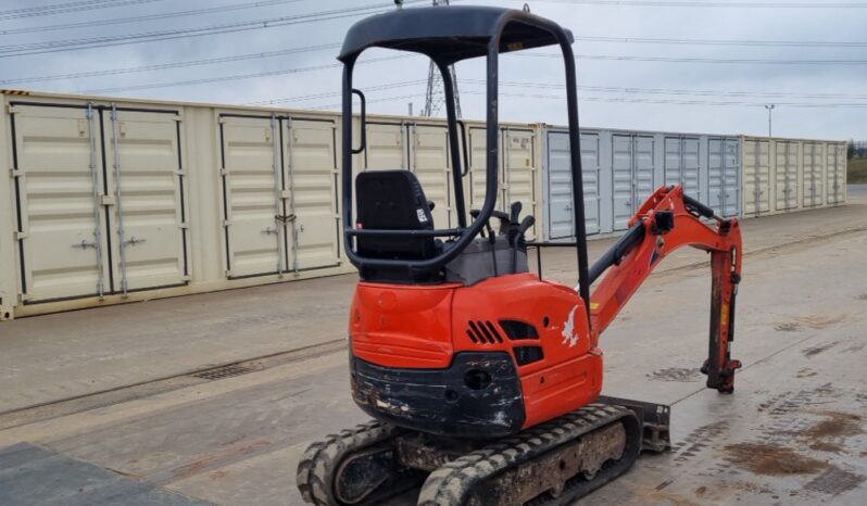 2016 Kubota U17-3A Mini Excavators For Auction: Leeds – 23rd, 24th, 25th, 26th October @ 08:00am full