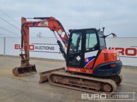 2018 Kubota KX080-4A 6 Ton+ Excavators For Auction: Leeds – 23rd, 24th, 25th, 26th October @ 08:00am full