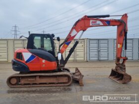 2018 Kubota KX080-4A 6 Ton+ Excavators For Auction: Leeds – 23rd, 24th, 25th, 26th October @ 08:00am full