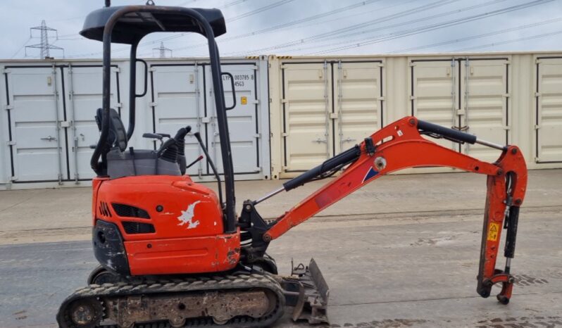 2016 Kubota U17-3A Mini Excavators For Auction: Leeds – 23rd, 24th, 25th, 26th October @ 08:00am full