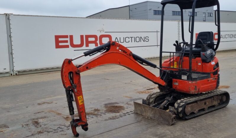 2016 Kubota U17-3A Mini Excavators For Auction: Leeds – 23rd, 24th, 25th, 26th October @ 08:00am