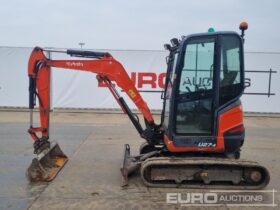 2015 Kubota U27-4 Mini Excavators For Auction: Leeds – 23rd, 24th, 25th, 26th October @ 08:00am full