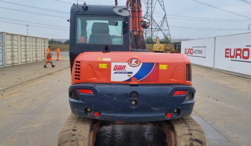 2018 Kubota KX080-4A 6 Ton+ Excavators For Auction: Leeds – 23rd, 24th, 25th, 26th October @ 08:00am full