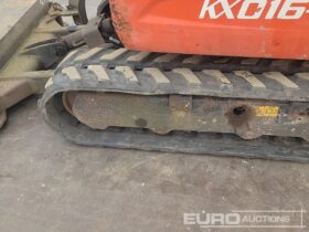 2016 Kubota KX016-4 Mini Excavators For Auction: Leeds – 23rd, 24th, 25th, 26th October @ 08:00am full