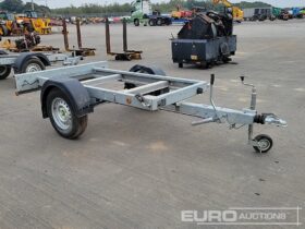 OMC 1.5 Ton Single Axle Trailer to suit Bowser/Generator Plant Trailers For Auction: Leeds – 23rd, 24th, 25th, 26th October @ 08:00am full