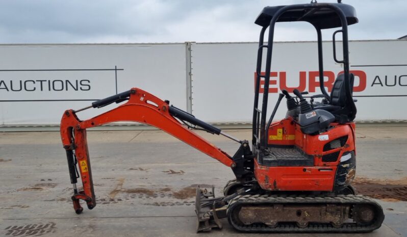 2016 Kubota U17-3A Mini Excavators For Auction: Leeds – 23rd, 24th, 25th, 26th October @ 08:00am full