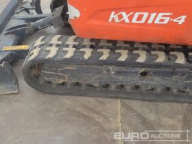 2016 Kubota KX016-4 Mini Excavators For Auction: Leeds – 23rd, 24th, 25th, 26th October @ 08:00am full